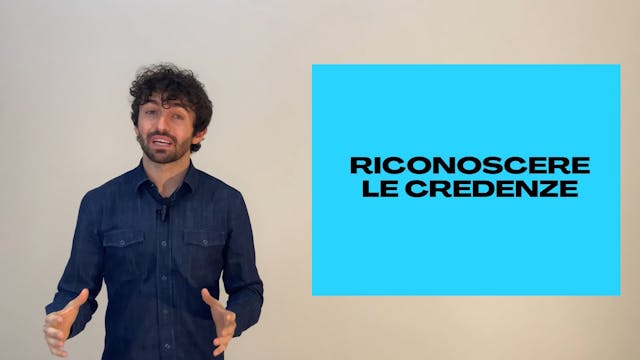 PORTA ALLA LUCE LE TUE CONVINZIONI LIMITANTI