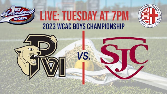 2023 WCAC Boys Lacrosse Championship