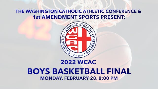 2021-22 WCAC Boys Basketball Championship