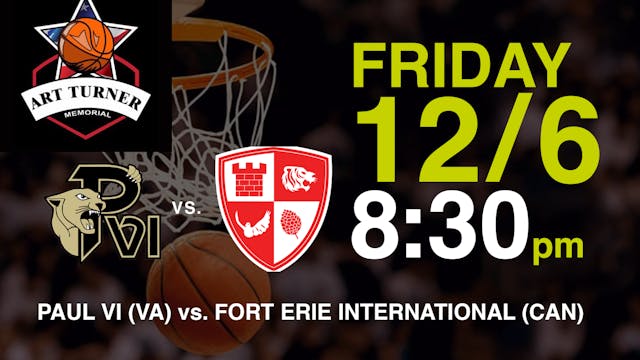 ATM24: Paul VI vs Fort Erie