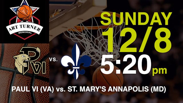 ATM24: Paul VI (VA) vs St. Mary's Annapolis (MD)