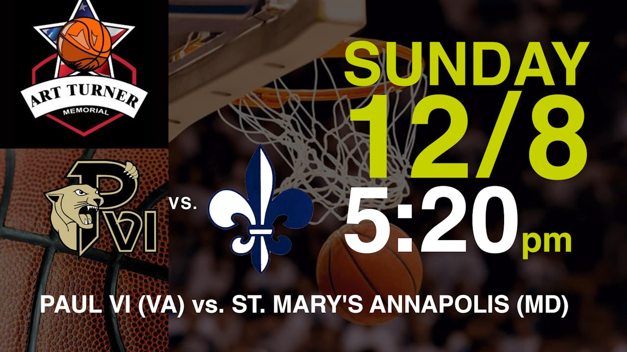 ATM24: Paul VI (VA) vs St. Mary's Annapolis (MD)