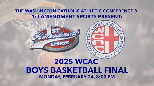 2025 WCAC Boys Basketball Championship