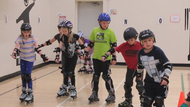 Inline skating!