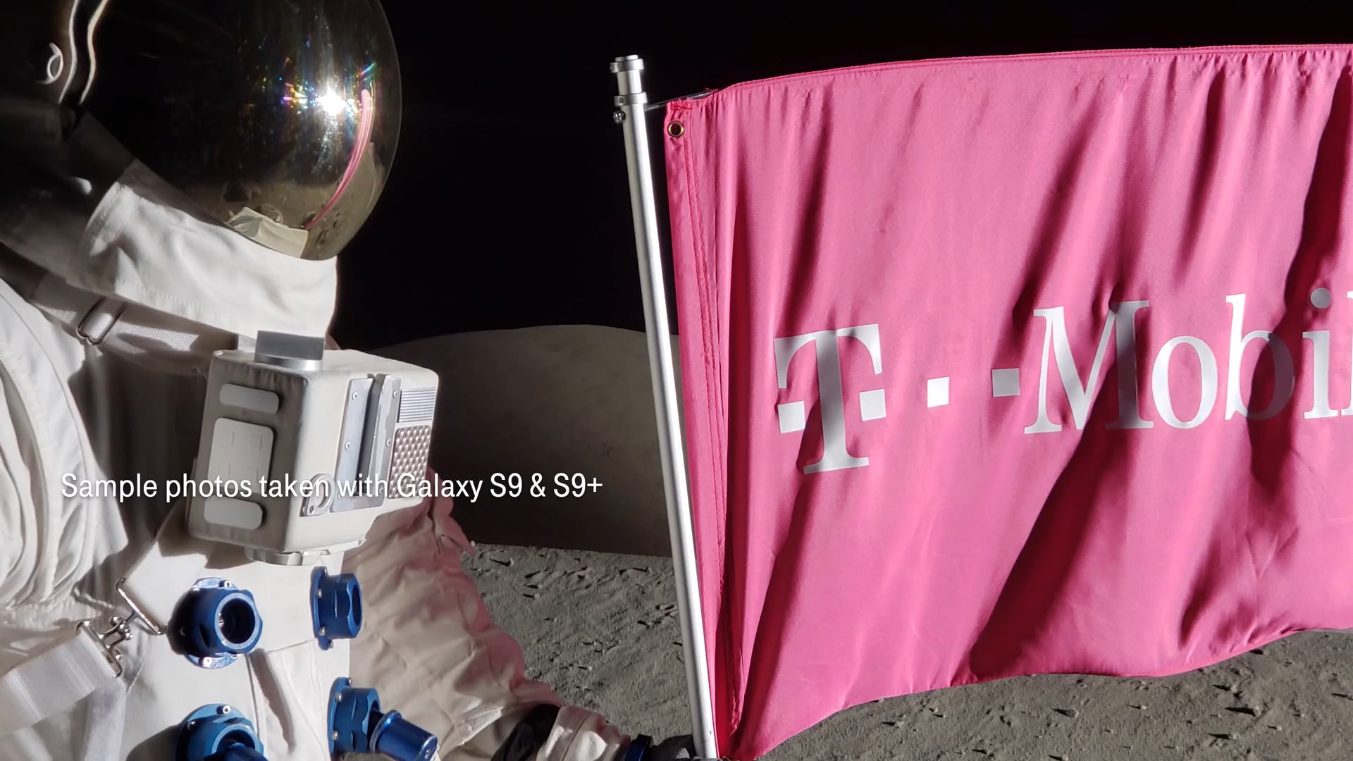 NEW Samsung Galaxy S9 & S9  Unboxing on the Moon | T-Mobile ft. AskDes