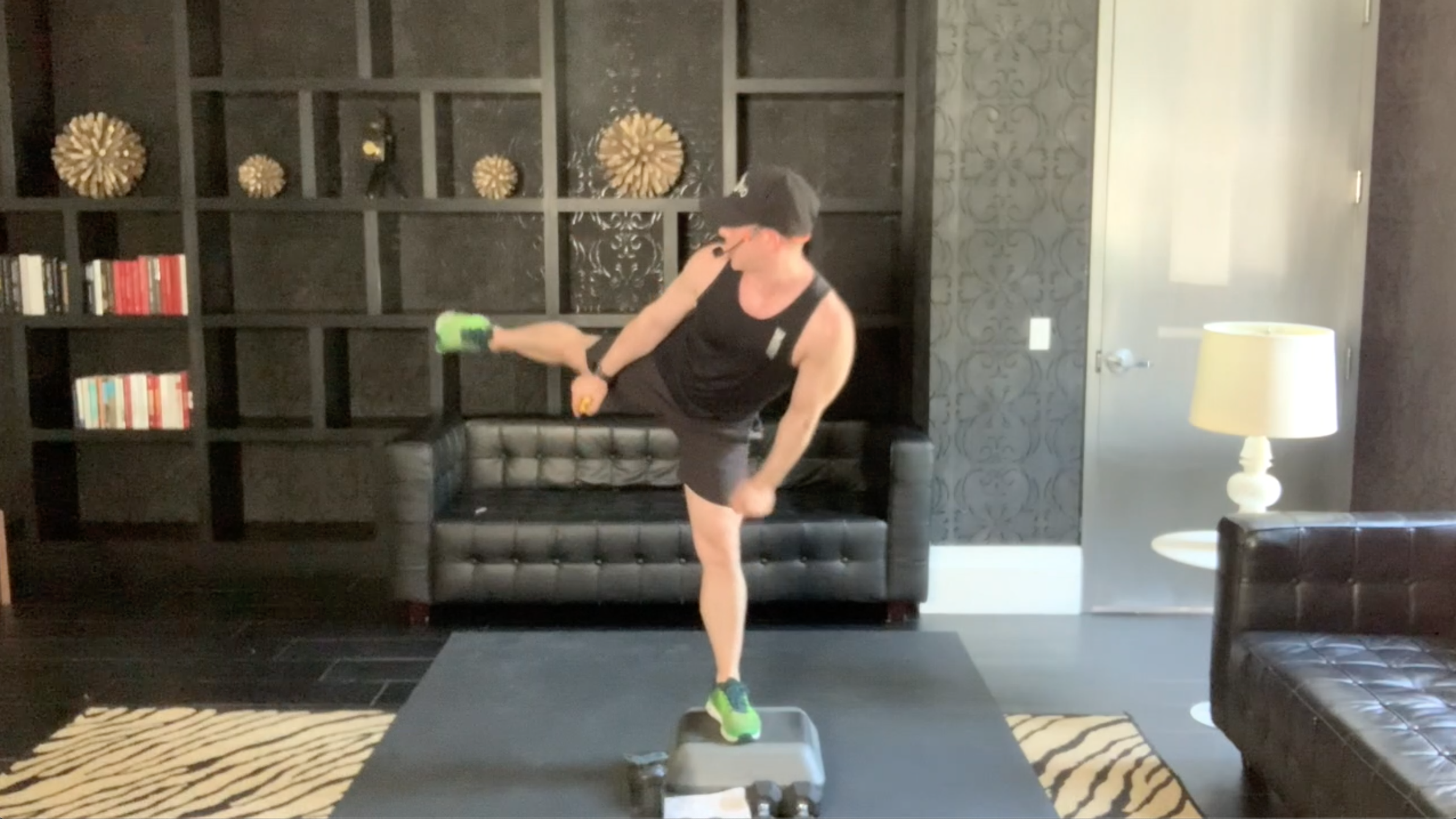 Kickboxing 45 with Peyton, August 2020