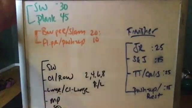 Timed sets, ladders, and crazy finish...