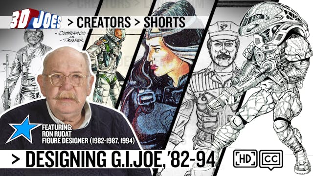 Ron Rudat on Designing G.I.JOE Figure...