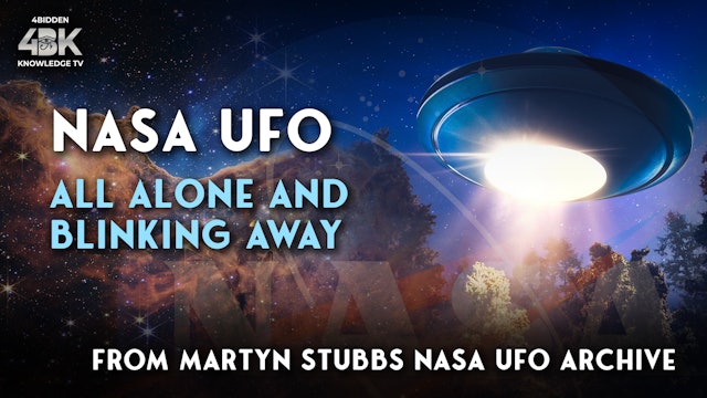 NASA UFO Is All Alone, Blinking Away.