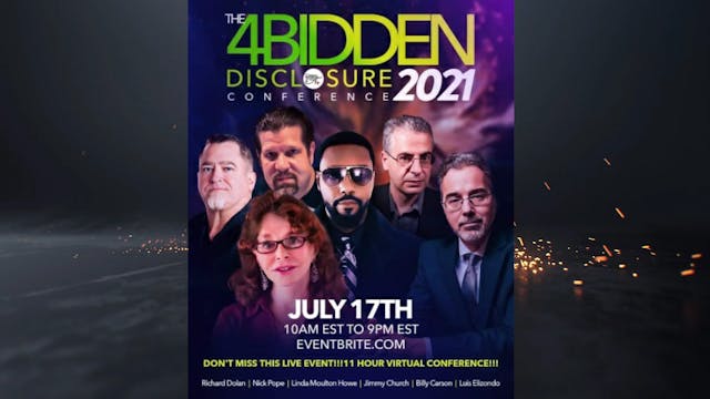 The 4BIDDEN Disclosure Conference
