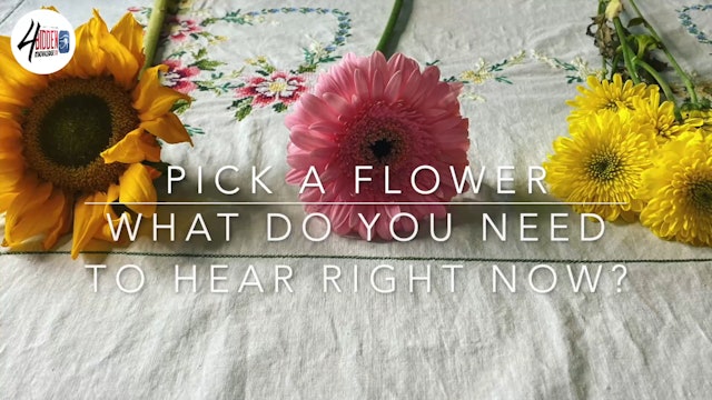  Pick A Flower - What Do You Need To Hear Right Now?