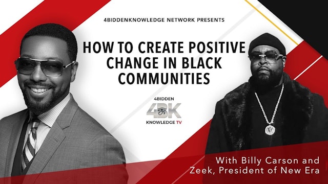 How to Create Positive Change in Black Communities.