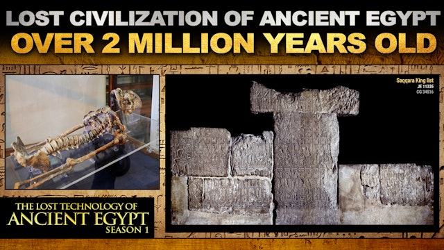 True Age of Lost Civilization of Ancient Egypt Revealed