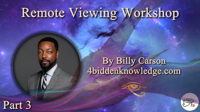 Remote Viewing Workshop Part 3