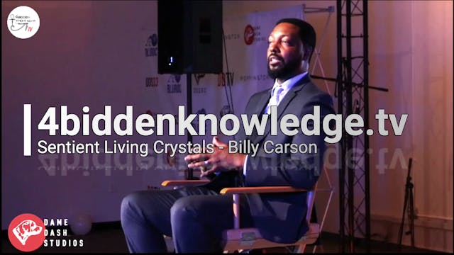 Sentient Living Crystals - Billy Carson 