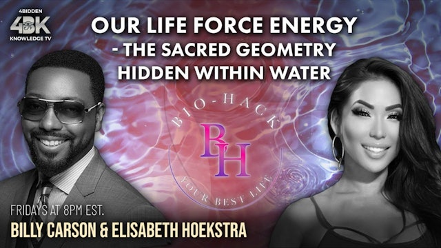 Our Life Force Energy - The Sacred Geometry Hidden Within Water