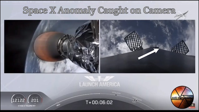 Space X Anomaly caught on Camera. Space X Launch Falcon 9