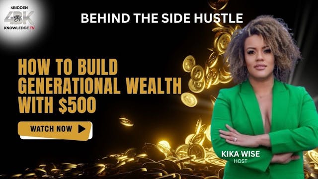 🔴 How to Build Generational Wealth wi...