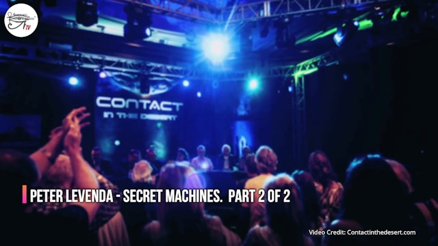 Peter Lavenda - Sekret Machines.  Part 2 of 2