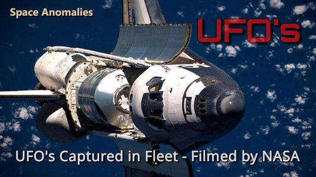 UFO's Captured in Fleet - Filmed by NASA 