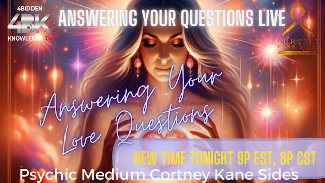 “Love Unveiled_ Live Q&A with Psychic Medium Cortney Kane Sides_