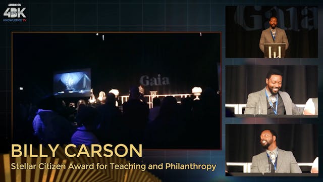 Billy Carson Stellar Citizens Award W...