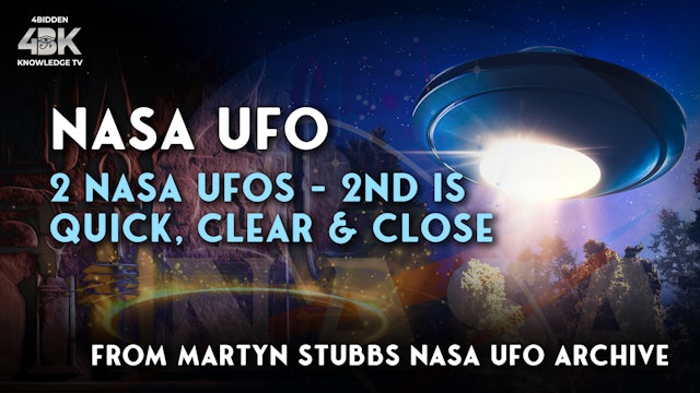 2 NASA UFOs, 2nd is quick, clear & close