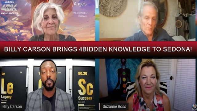 Billy Carson brings 4Bidden Knowledge to Sedona