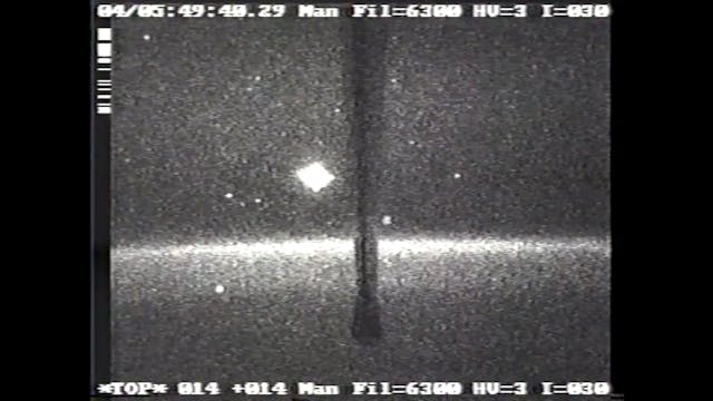 NASA UFO spotted on UV camera, "TOP"
