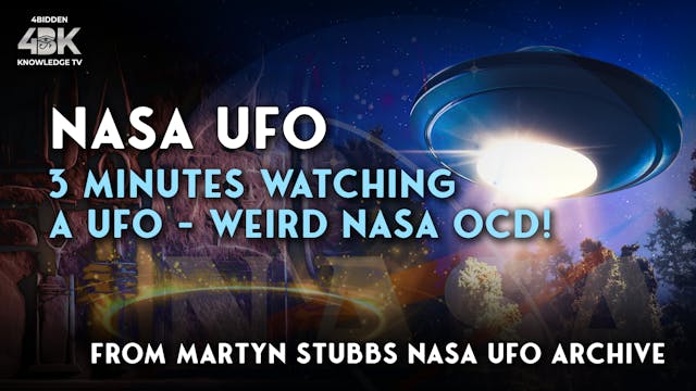 3 Mins. Watching a UFO. Weird NASA OCD !