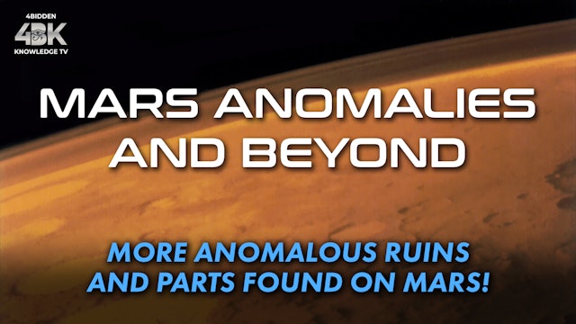 More Anomalous Ruins - Parts Found On Mars!