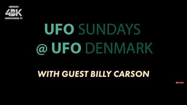 UFO Sundays - UFO Denmark With Guest ...