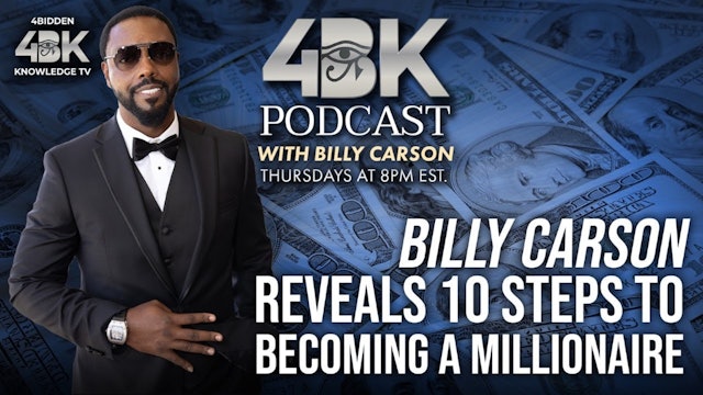Billy Carson Reveals 10 Steps to Becoming a Millionaire
