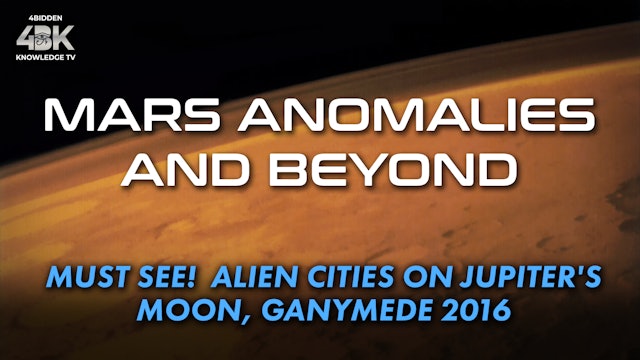 Must See!  Alien Cities On Jupiter's Moon, Ganymede 2016