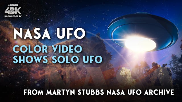 NASA Color Video Shows Solo UFO