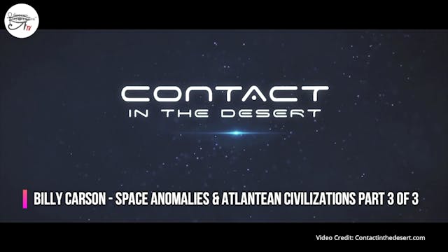 Billy Carson - Space Anomalies & Atla...