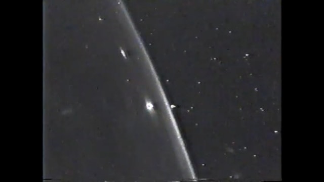 NASA cam pans to see UFO over Earth