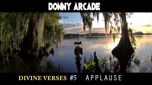 Divine Verses #5 Applause by Donny Arcade
