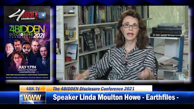 The 4BIDDEN Disclosure Conference 2021 - Linda Moulton Howe