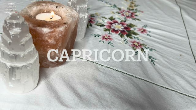 Capricorn - Accessing Your Inner Know...