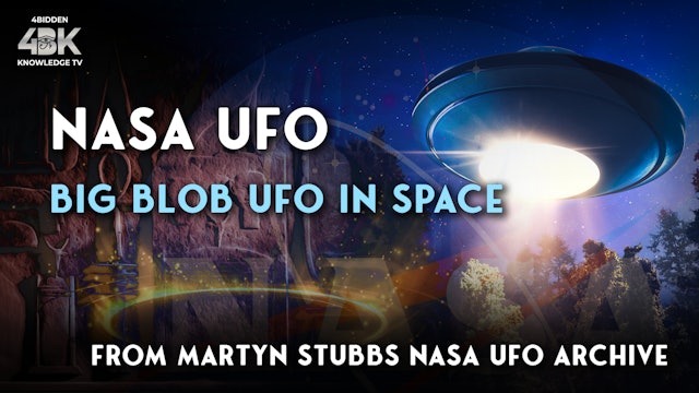 Big Blob UFO in space