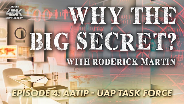 Why the Big Secret? The Advanced Aerospace Threat Identification Program
