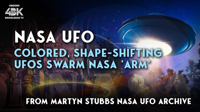Colored, shape shifting UFOs, swarm NASA 'ARM'