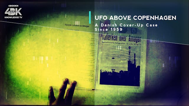 UFO above Copenhagen. A Danish Cover-...