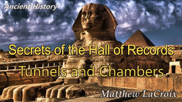 Secret tunnels and chambers under the Great Pyramid and Sphinx 