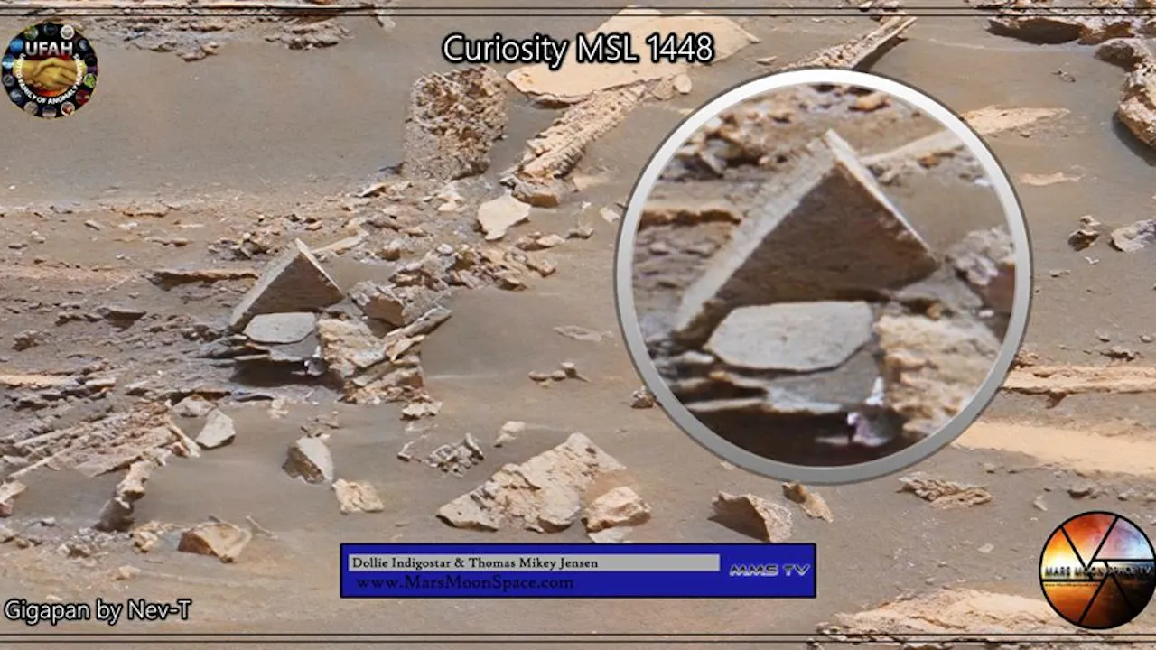 Ancient Mars Anomalies Captured By Curiosity Rover Reveal Square Blocks ...