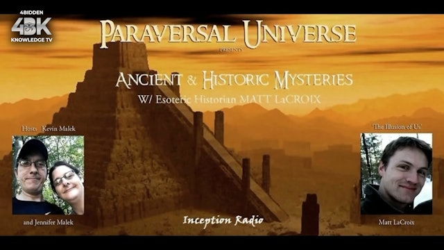 Inception Radio Show - Vatican Archives, Ancient History, Emerald Tablets