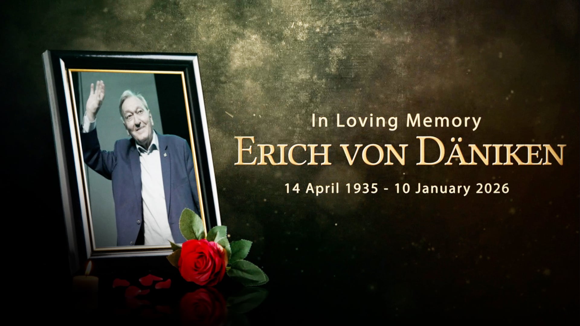 Erich Von Däniken R.I.P | A Personal Tribute By Paul Wallis