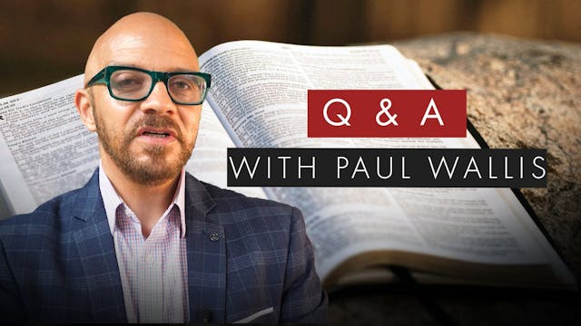 Q & A with Paul Wallis! 04th May 2024