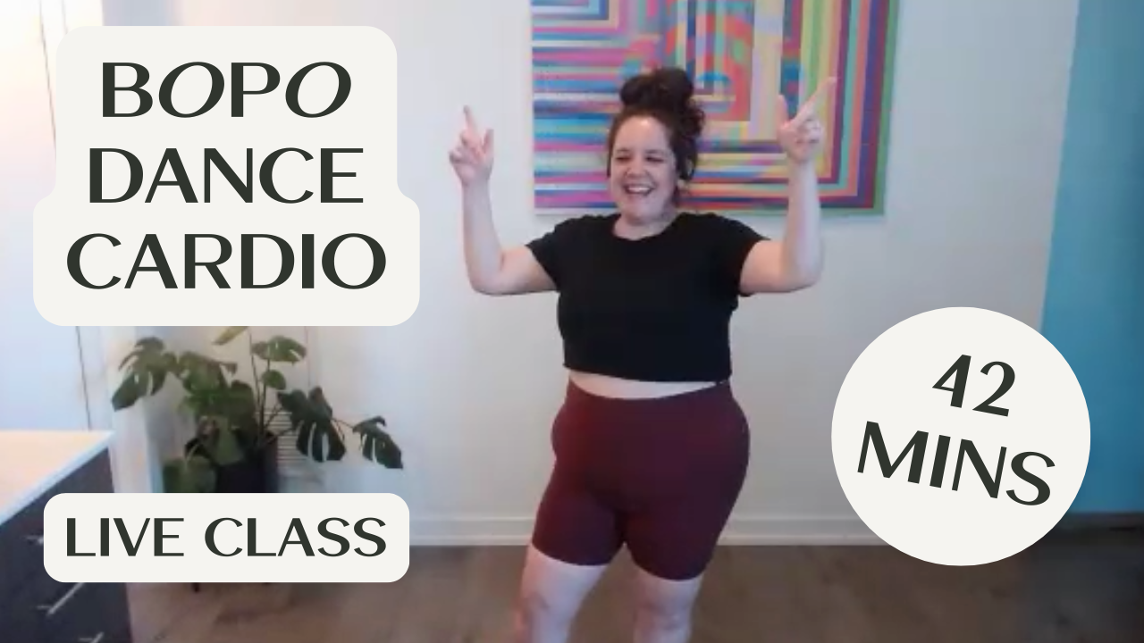 BOPO Dance Cardio - 42 Mins - Live Class Recording